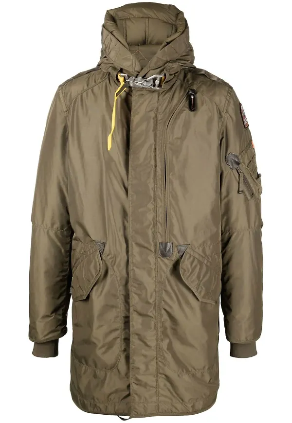 Parajumpers rock med huva - Grön