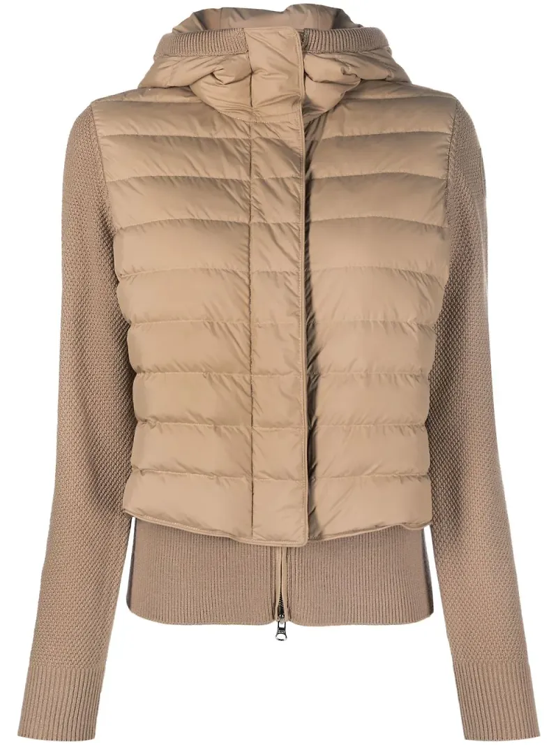 Parajumpers stickad dunjacka - Brun