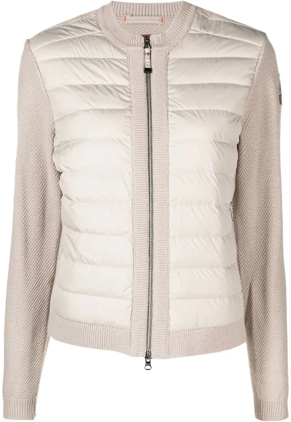 Parajumpers stickad dunjacka - Neutral