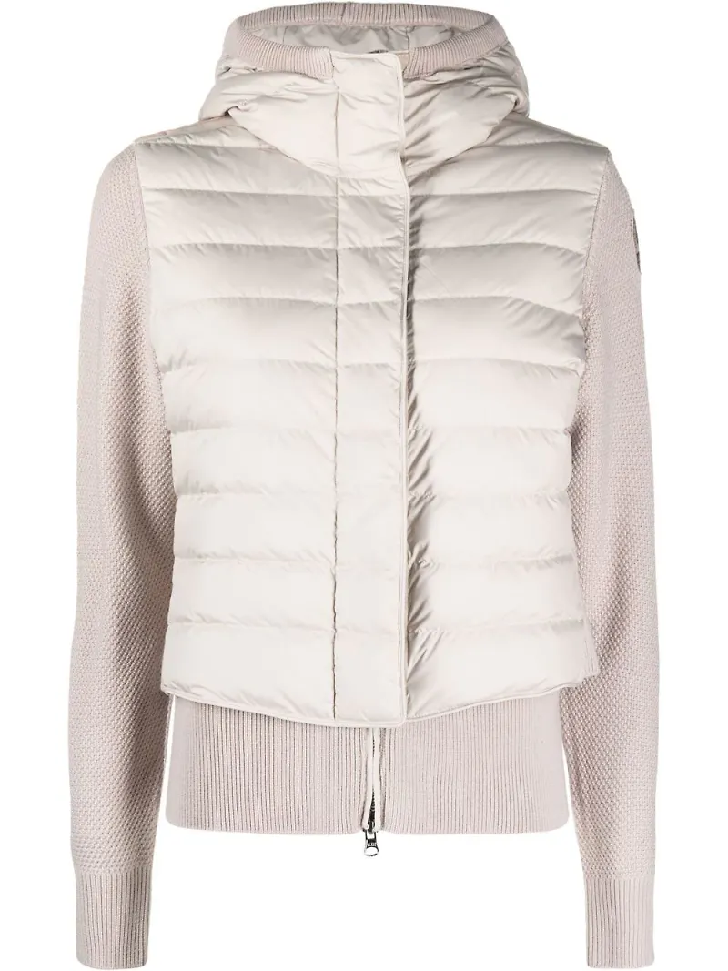 Parajumpers stickad dunjacka - Neutral