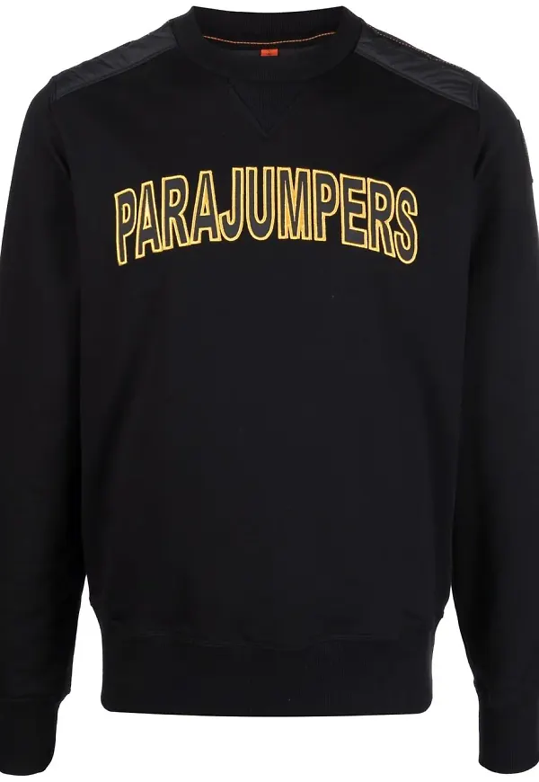 Parajumpers tröja med logotyp - Svart