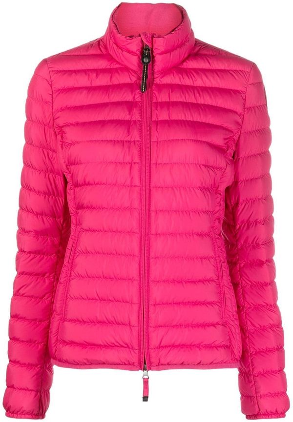 Parajumpers vadderad dunjacka med hög krage - Rosa