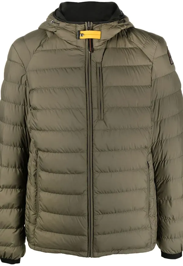 Parajumpers vadderad jacka med dragkedja - Grön