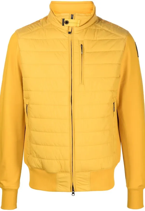 Parajumpers vadderad jacka med dragkedja - Gul