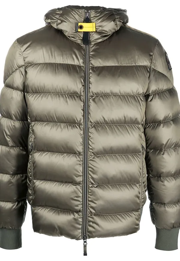Parajumpers vadderad jacka med huva - Grön
