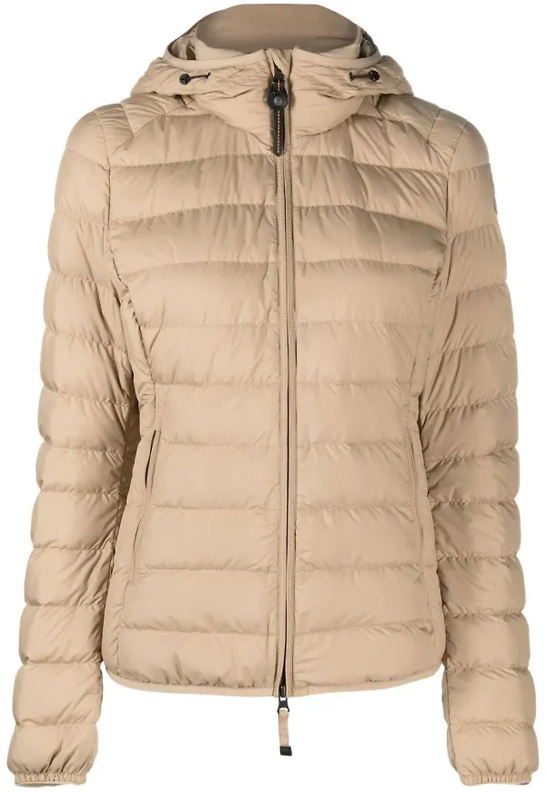 Parajumpers vadderad jacka med huva - Neutral