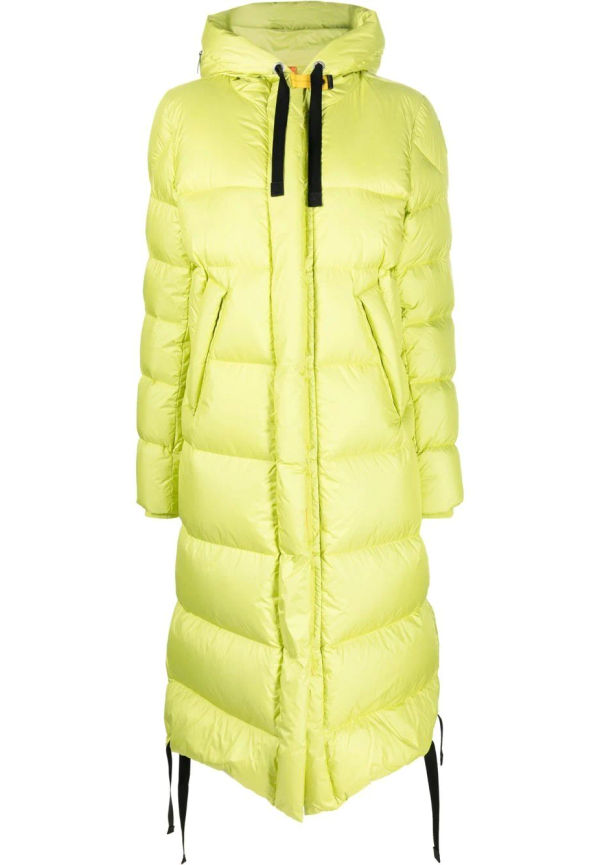 Parajumpers vadderad kappa med tråddetalj - Grön