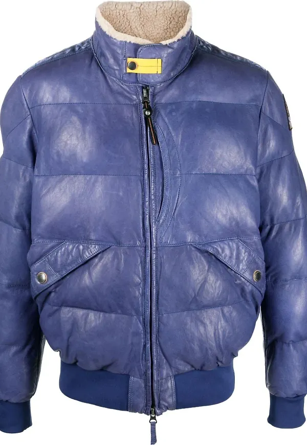 Parajumpers vadderad skinnjacka - Blå