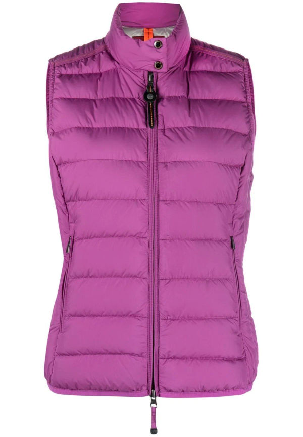 Parajumpers vadderad väst med dragkedja - Rosa