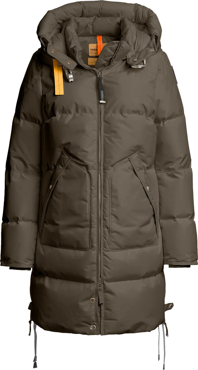 Parajumpers Women's Long Bear Hooded Parka Taggia Olive