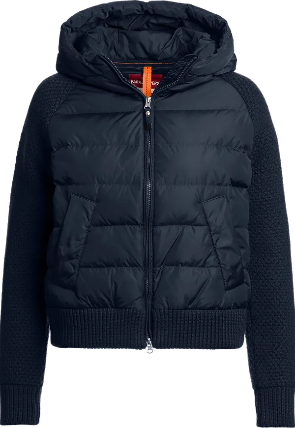 Parajumpers Women's Phat 2.0 Hybrid Cardigan Blue Navy