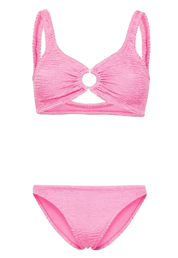 PARAMIDONNA Irina seersuckerbikini - Rosa