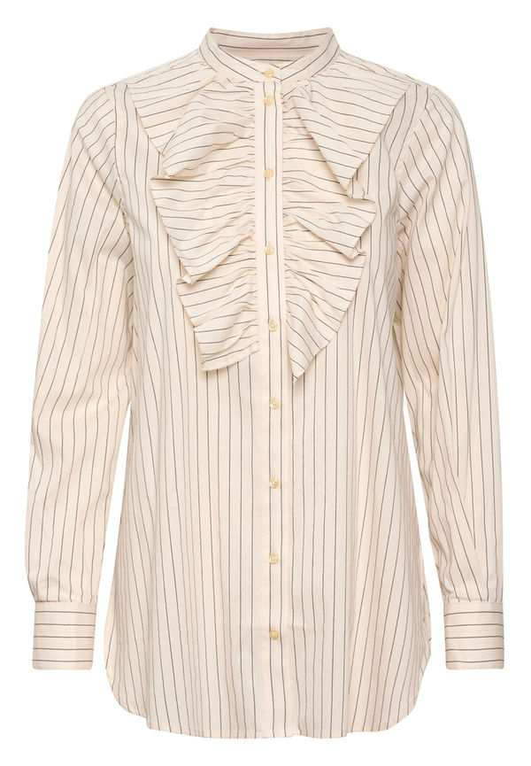 Part Two - Skjortor - Beige - Dam - Storlek: 2Xl,Xl,L,M,S,Xs,3Xl