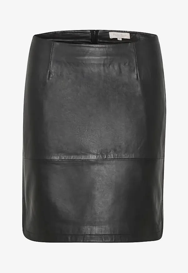 Part Two - Skinnkjol UrsanasPW Skirt - Svart