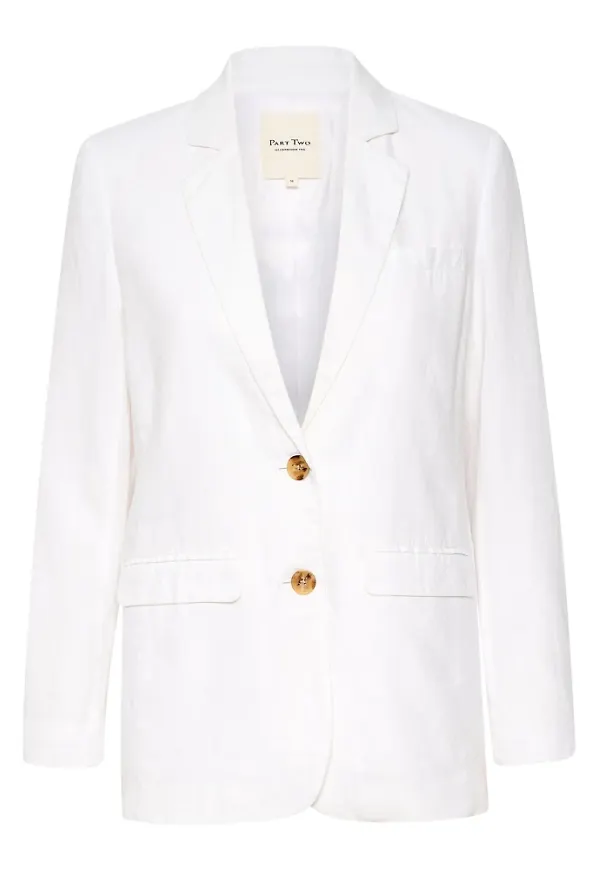 Part Two Blazers Vit, Dam
