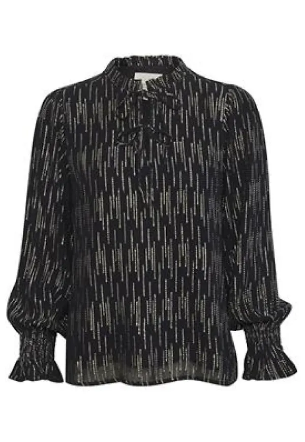 Part Two Blouses Svart, Dam