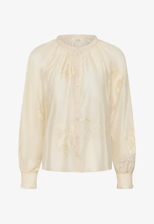 Part Two - Blus CheyannePW Shirt - Vit