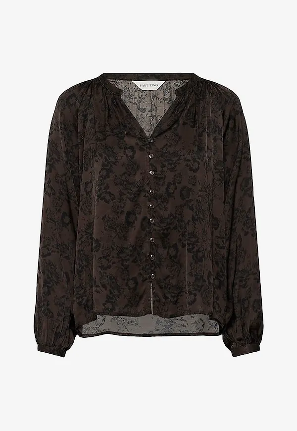 Part Two - Blus DoaaPW Blouse - Brun