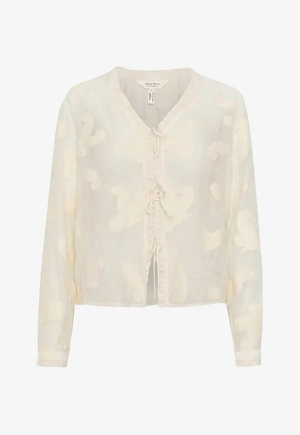 Part Two - Blus RachellePW SH - Vit
