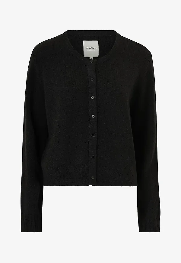 Part Two - Cardigan LinikaPW CA - Svart