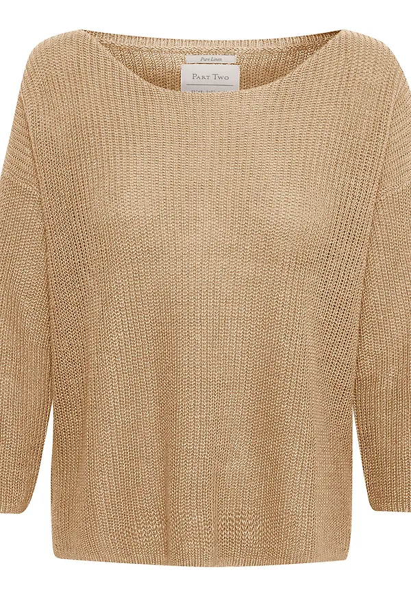 Part Two Cetrona Jumper Beige, Dam