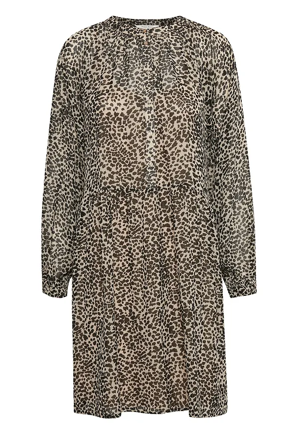 Part Two Dress Beige, Dam