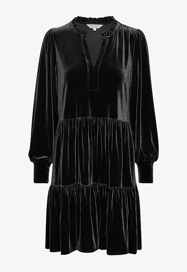 Part Two - Klänning ViggasePW Long Dress - Svart