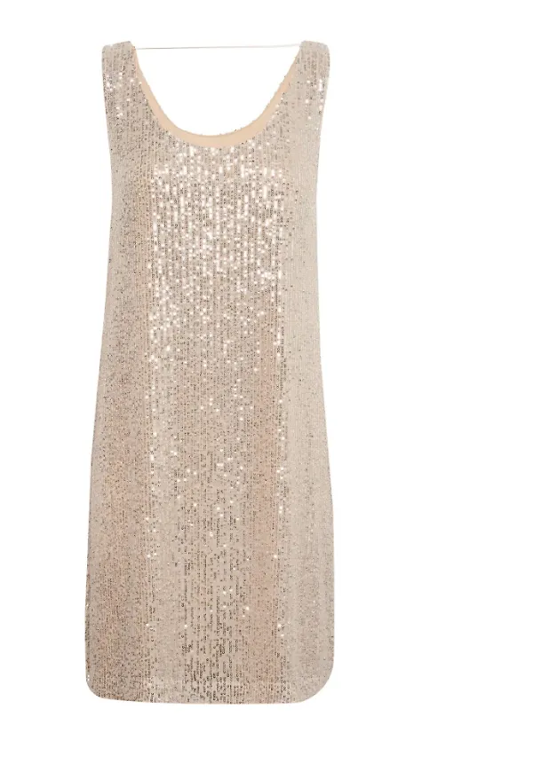 Part Two Party Dresses Beige, Dam