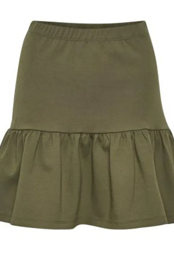 Part Two Short Skirts Grön, Dam