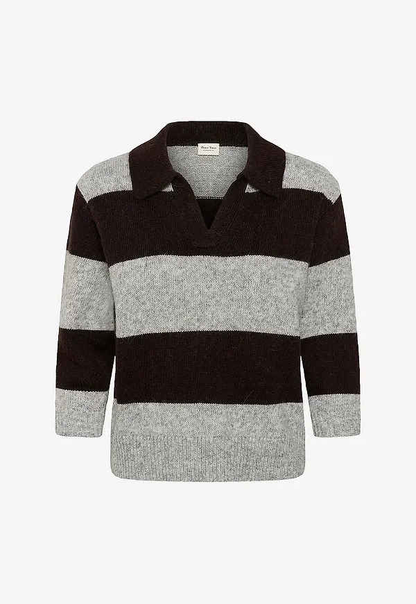 Part Two - Tröja CharlottPW Pullover - Brun
