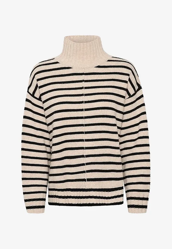 Part Two - Tröja LilyePW PU - Beige