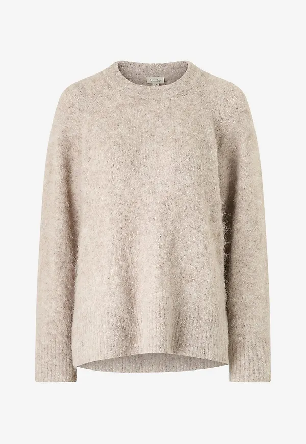 Part Two - Tröja SahanaPW PU - Beige
