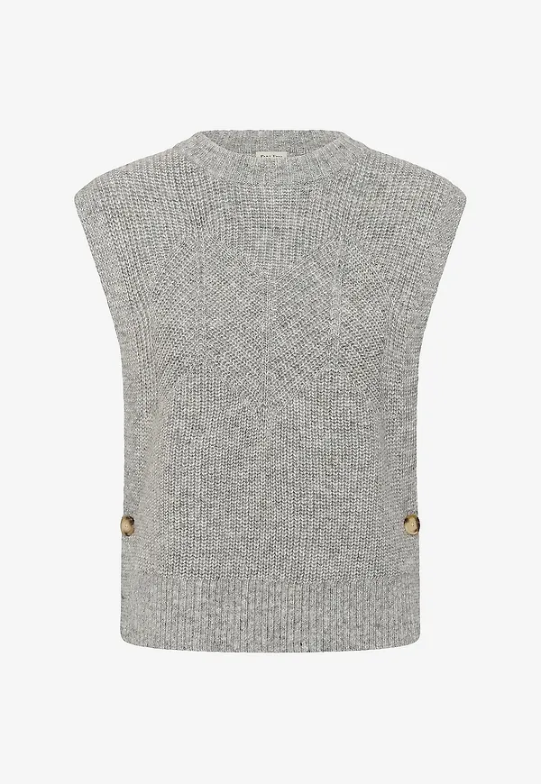 Part Two - Väst CharlyePW Waistcoat - Grå