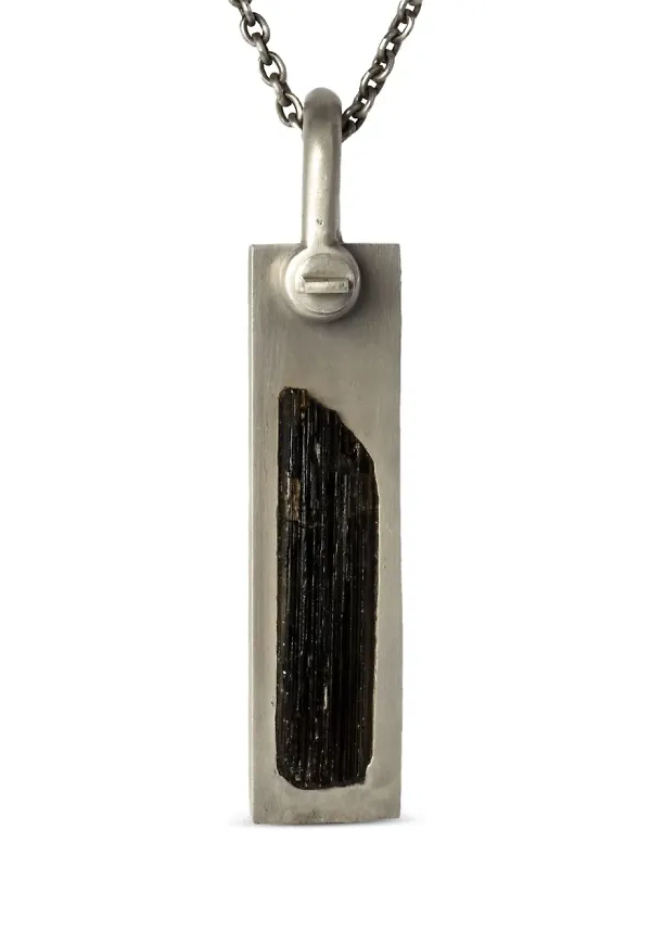 Parts of Four Plate Specimen halsband - Silverfärgad