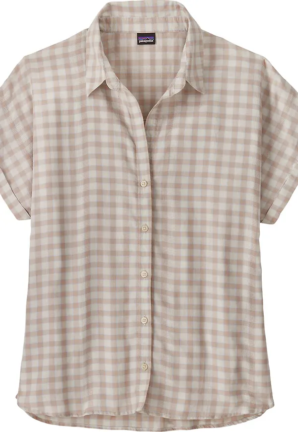 Patagonia Women's Lightweight A/C Shirt Fresh Water: Fleck Blue