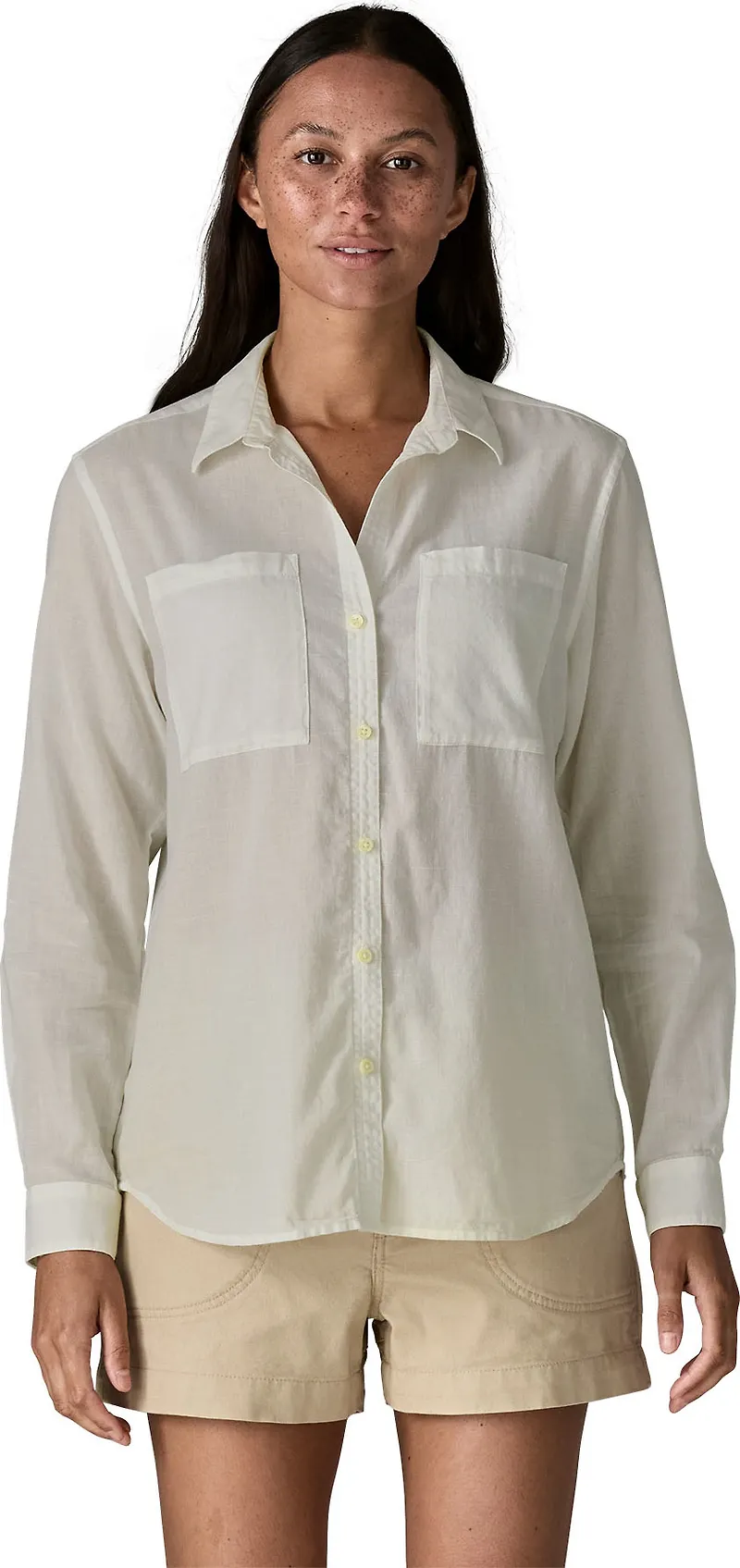 Patagonia Women's LW A/C Buttondown White