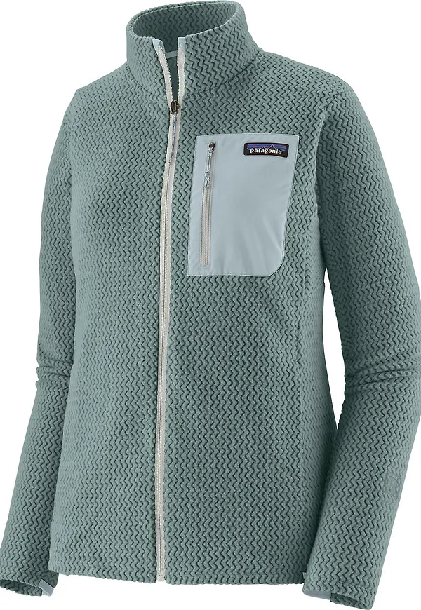 Patagonia Women's R1 Air Fleece Jacket Blue Sage