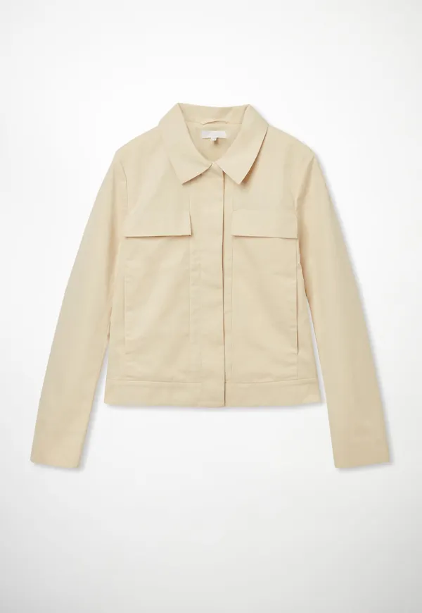 PATCH POCKET SHIRT JACKET