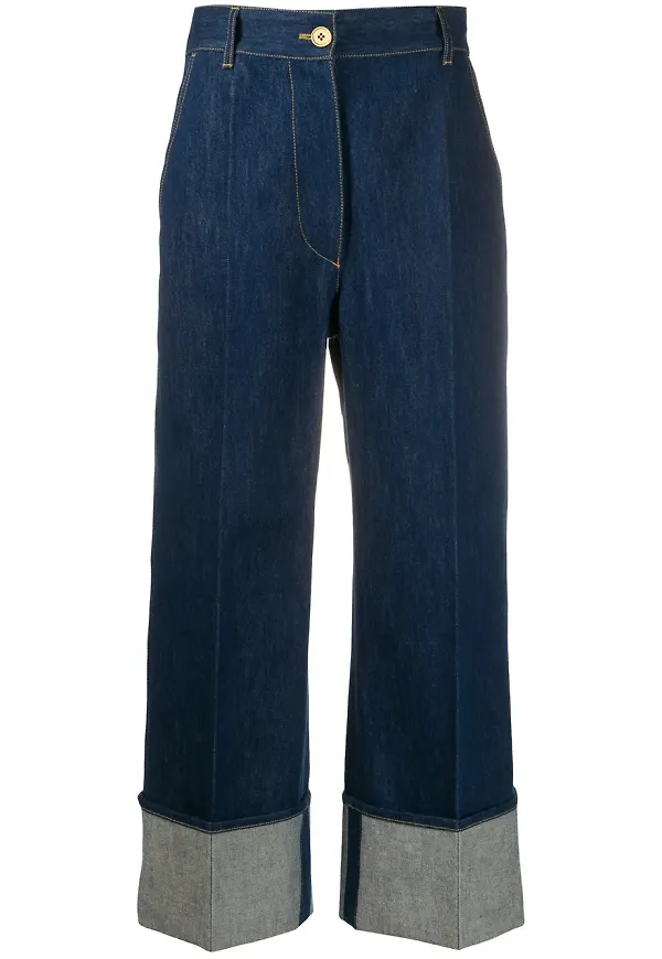 Patou Iconic jeans med mudd - Blå