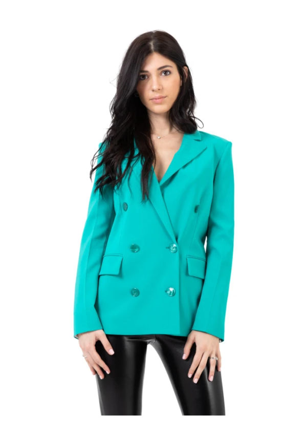 Patrizia Pepe - Blazer - Grön - Dam - Storlek: L,M,S,Xs