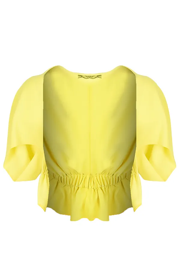 Patrizia Pepe - Blazer - Gul - Dam - Storlek: XS