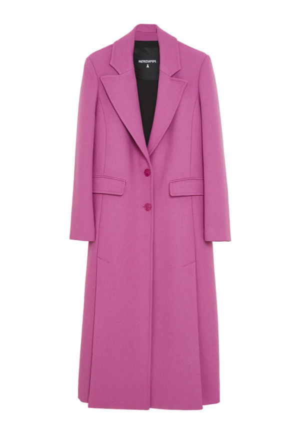 Patrizia Pepe Coats Lila, Dam