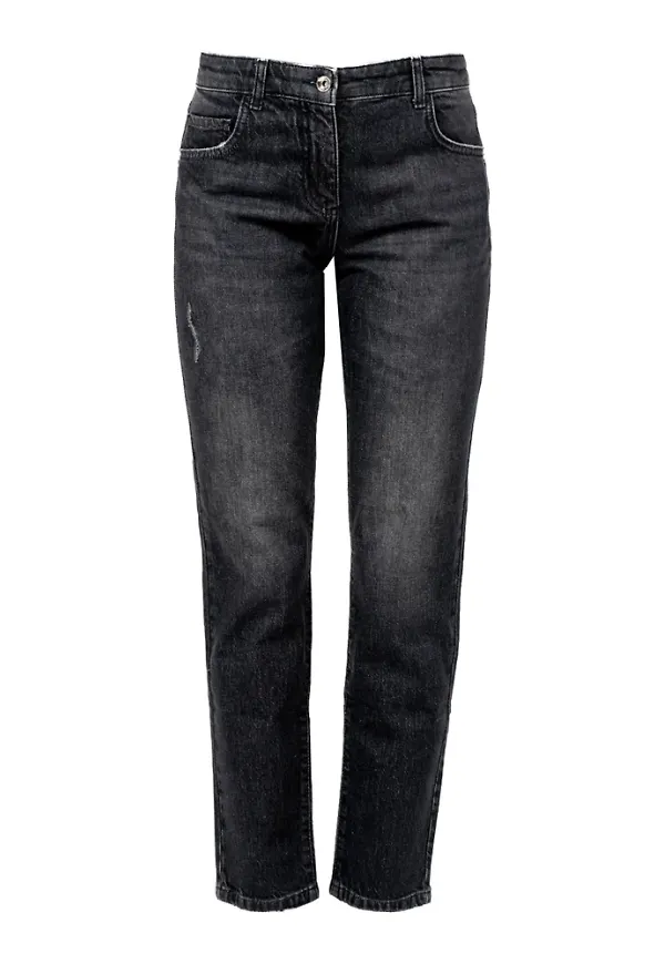 Patrizia Pepe Slim-fit jeans Svart, Dam