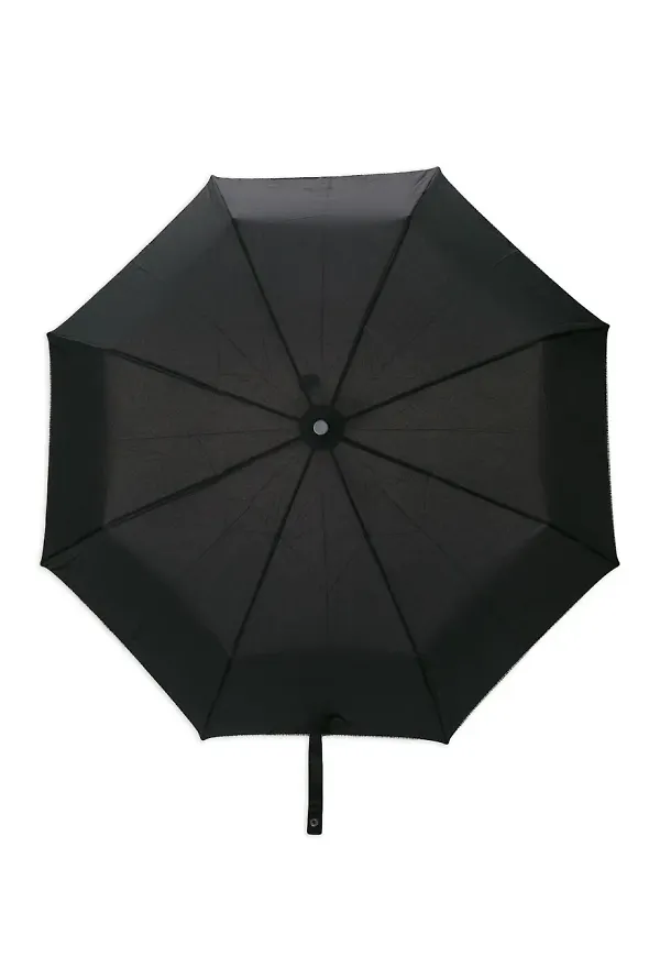 Paul Smith paraply med randig kant - Svart