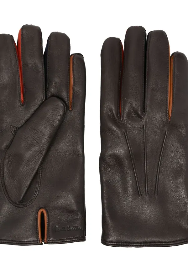 Paul Smith skinnhandskar - Brun