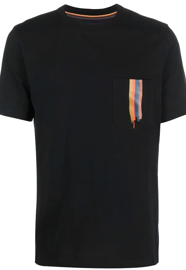 Paul Smith t-shirt med ficka - Svart