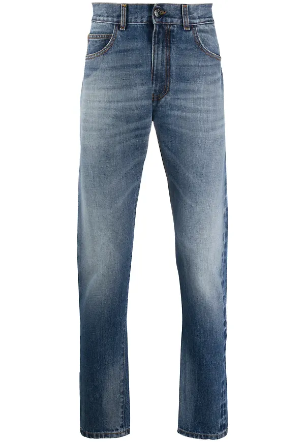 Paura straight-jeans - Blå