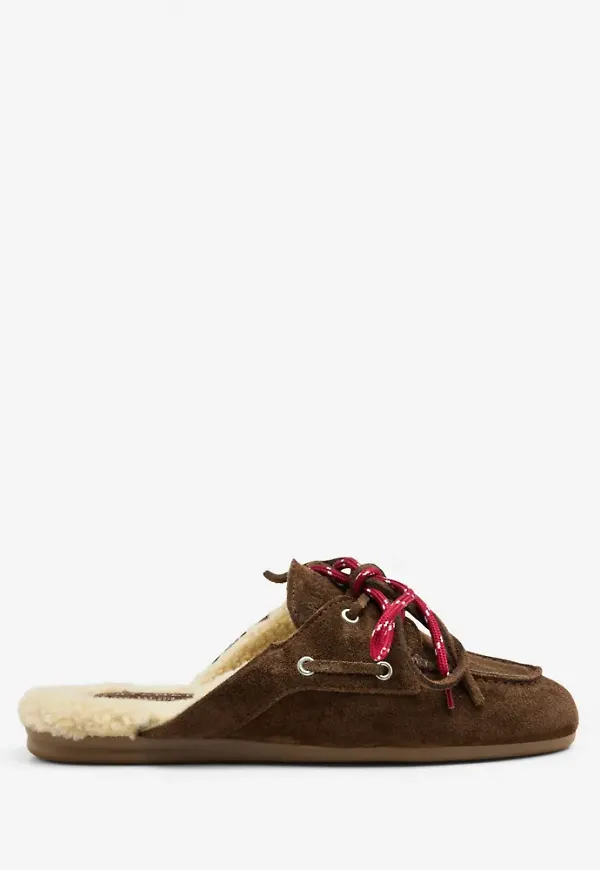 Pavement - Brun - Yasma Lace Fur