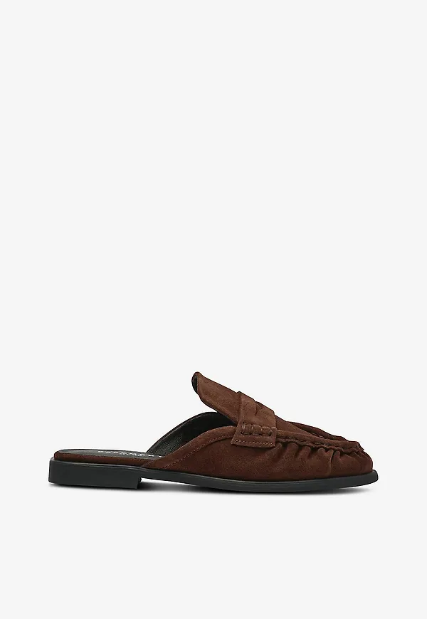 Pavement - Loafers Elmira Mule - Brun