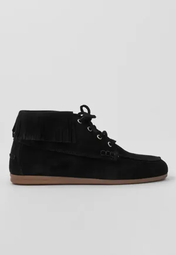 Pavement - Svart - Marin Boots Fringle